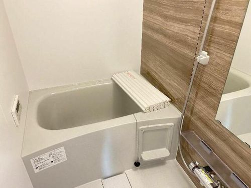 旭区森小路2丁目アパート新築工事の風呂