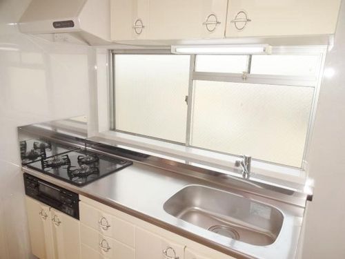 千成パークハイツアベのキッチン