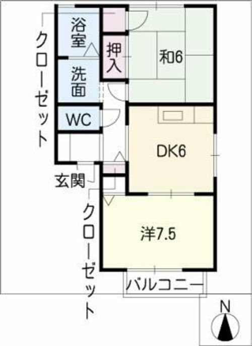 スターフォーレスの間取り
