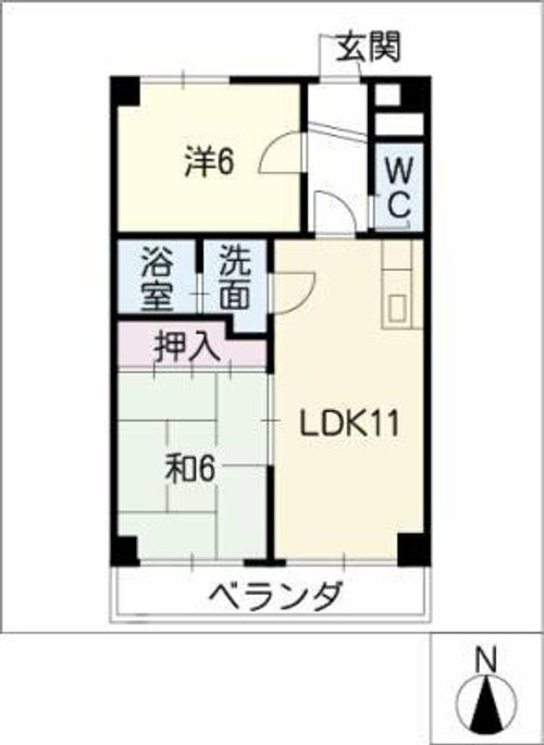 上社メゾン井筒の間取り