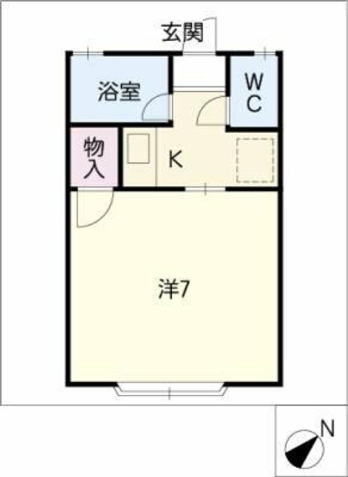 エルメゾンの間取り