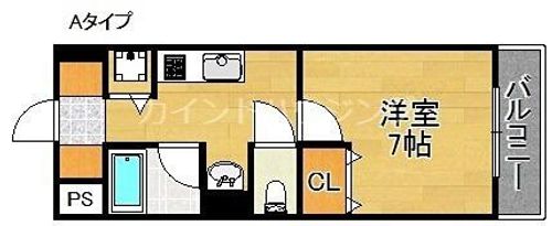 アンシャンテの間取り