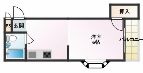 大阪府守口市八雲東町2丁目(マンション)の賃貸物件の間取り