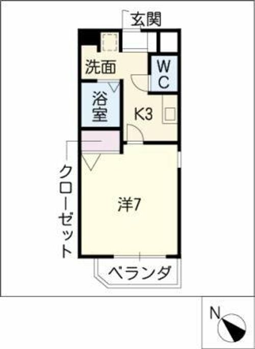 サンシャイン白菊の間取り