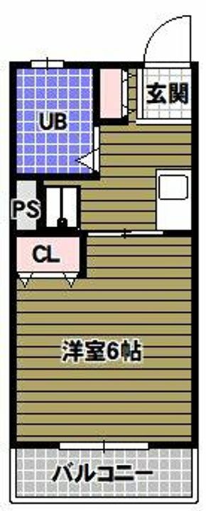 アミチミエⅡの間取り