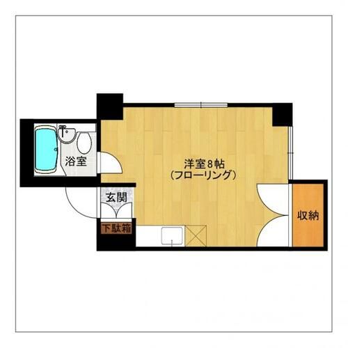 エトワール博多508の間取り