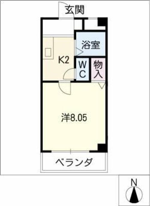 ヴィオレ山手の間取り