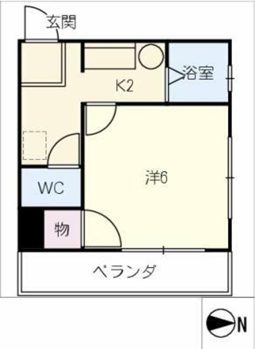 スペースヒルズの間取り