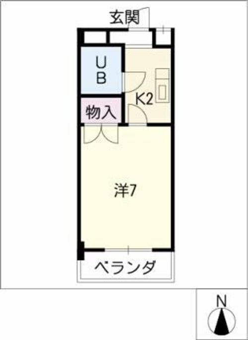 メイトーシェスタの間取り