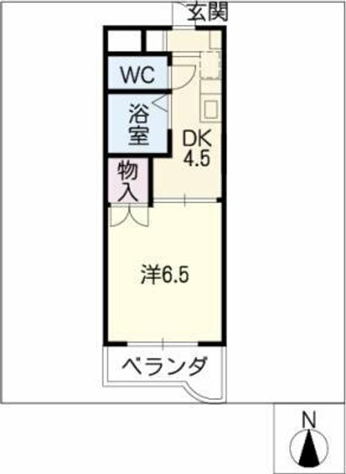 アビタシオン山手の間取り