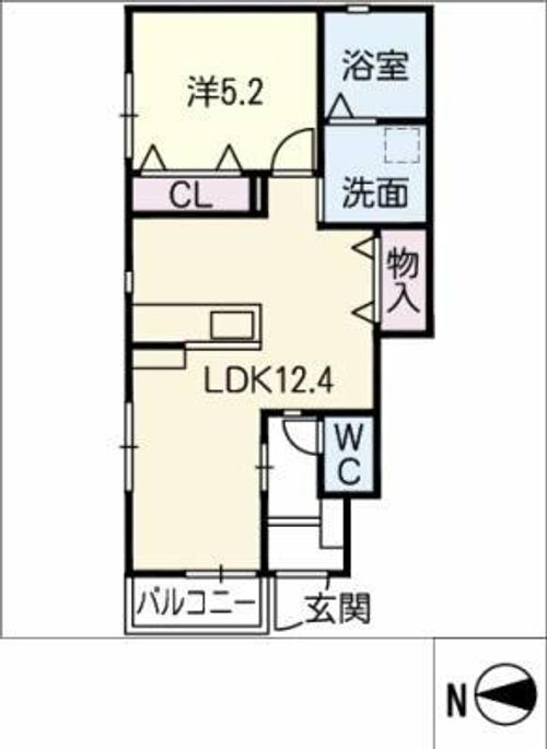 Charmantの間取り