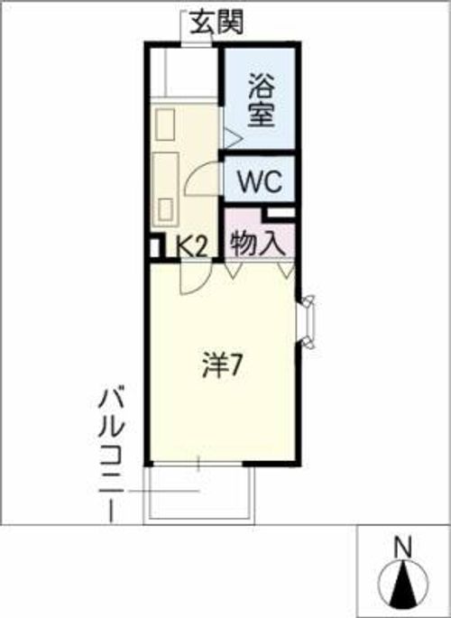 エスポワールの間取り