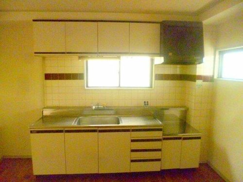 大阪府門真市北岸和田3丁目(マンション)の賃貸物件のキッチン