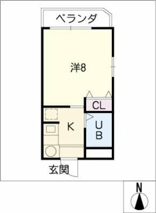 ベルトピア稲沢 2の間取り