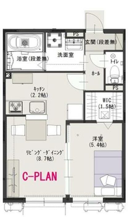 ユアメゾン神田103の間取り