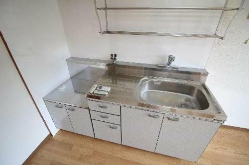 大阪府大阪市東淀川区淡路1丁目(マンション)の賃貸物件のキッチン