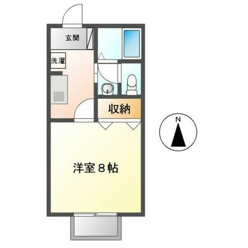 サニーハウス101の間取り