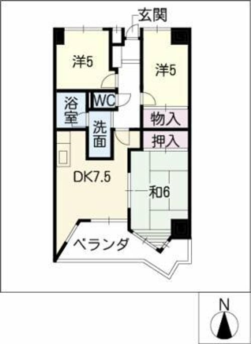 センチュリーコートの間取り
