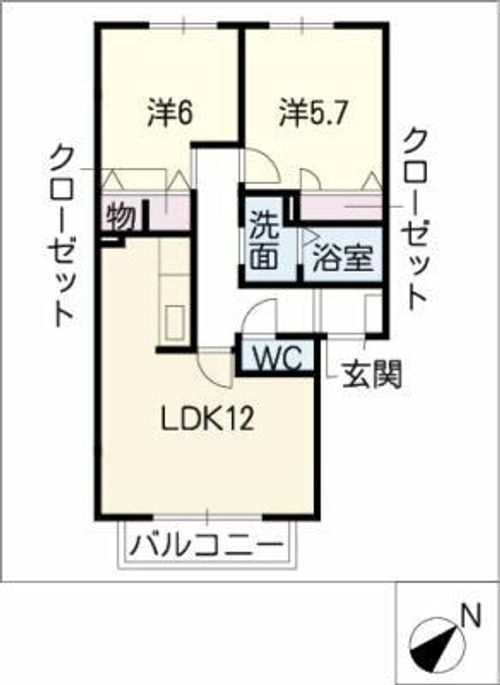 グランデ水広公園の間取り