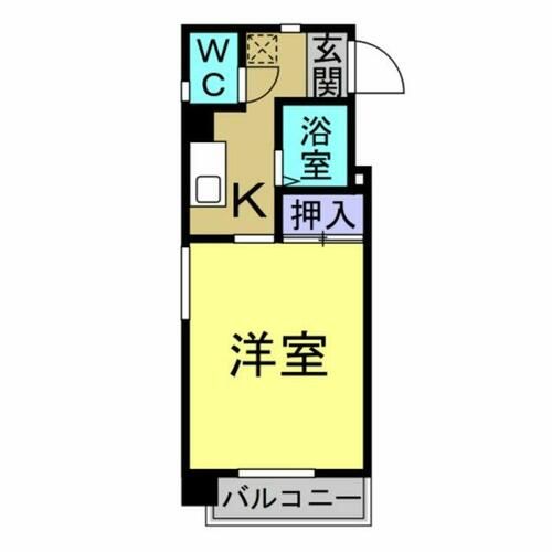 サンライフ有楽804の間取り