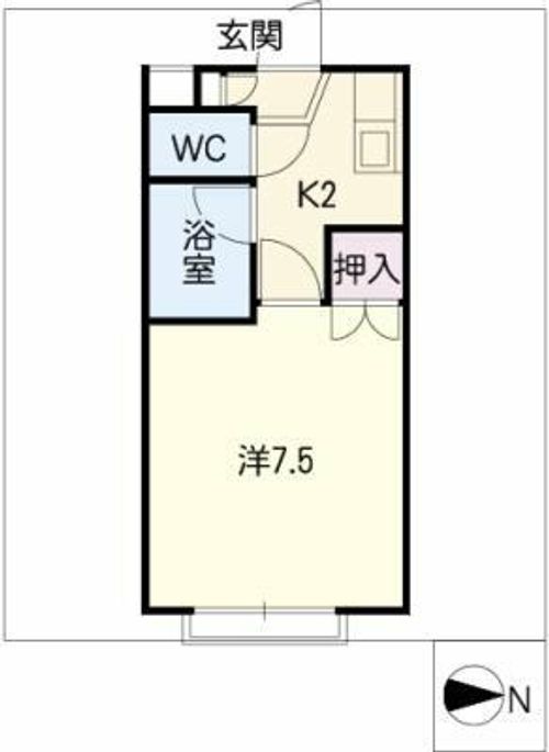 アムラックスⅠの間取り