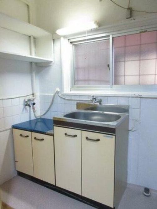 英マンションのキッチン