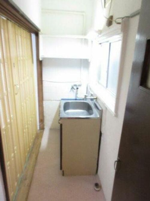 英マンションのキッチン