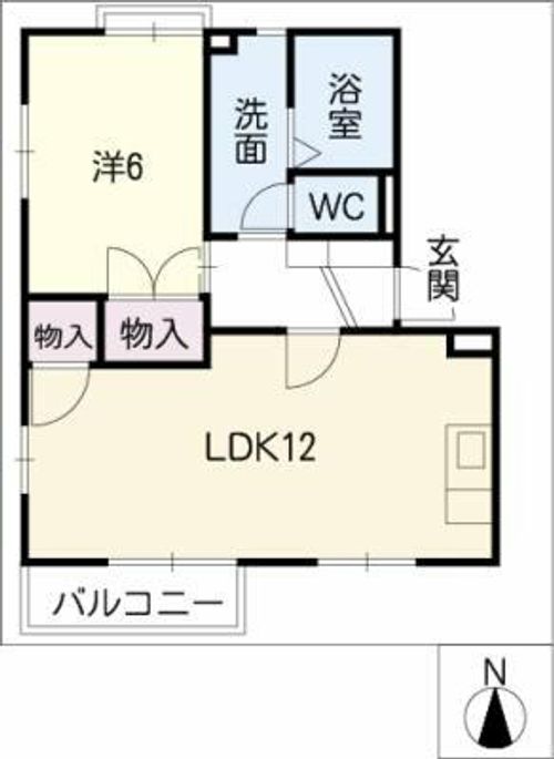 プライマル香久山の間取り