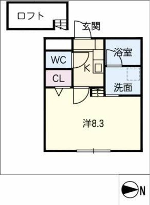 ハートヒルズ西大友の間取り