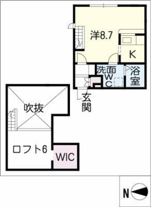 プリマグランデ安城 壱番館の間取り