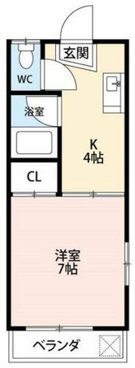 スカイタウン鈴木103の間取り