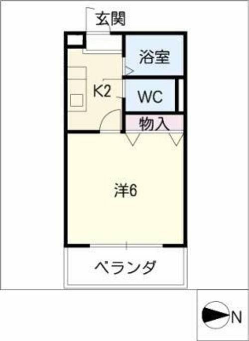 シャンボール瑞穂の間取り