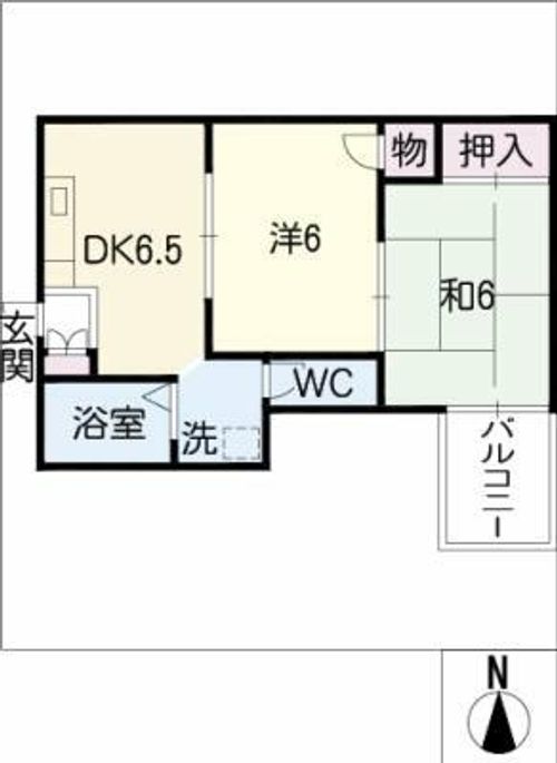 エンゼルハウス3の間取り