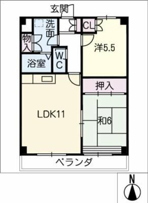 ウィンヒルの間取り
