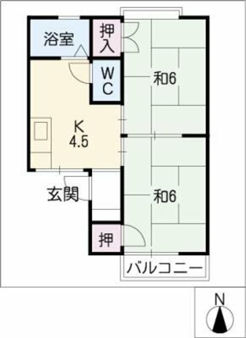 ハイネス・エルの間取り