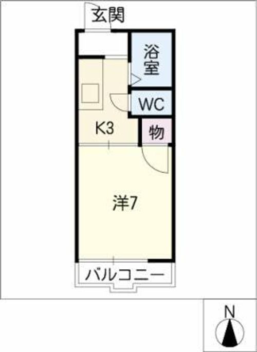 フォーブルモトヨシの間取り