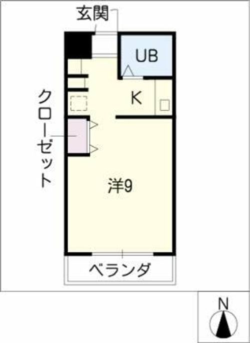 長谷川マンションの間取り