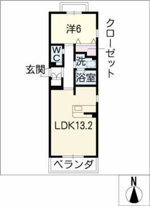 atrio金城の間取り