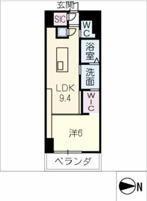 SK BUILDING-901の間取り