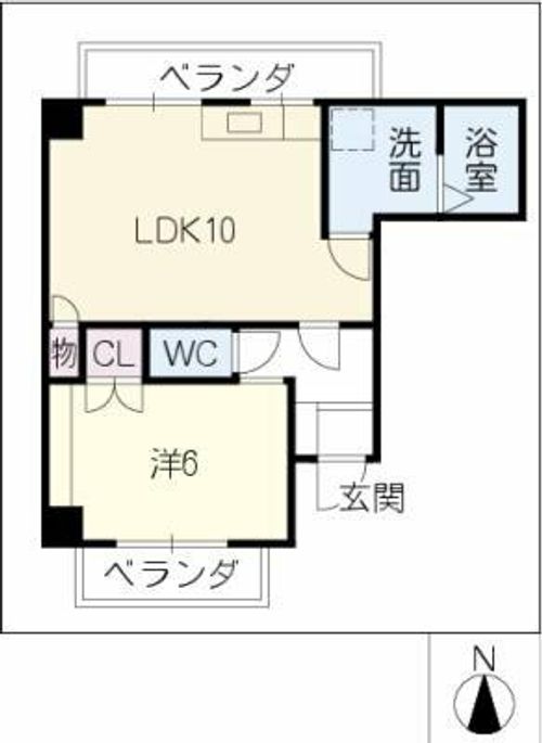 須原ビルの間取り