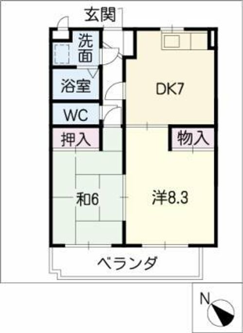 ローレルパレスの間取り