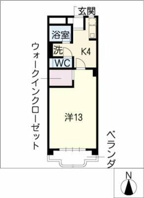 たちばなハイツの間取り