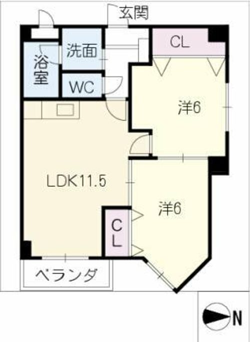 ライフ21SUWAの間取り