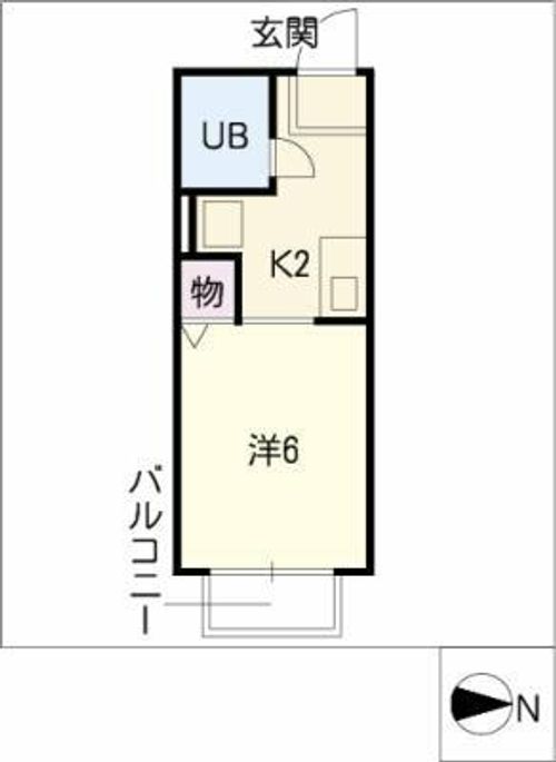 エル高峯の間取り