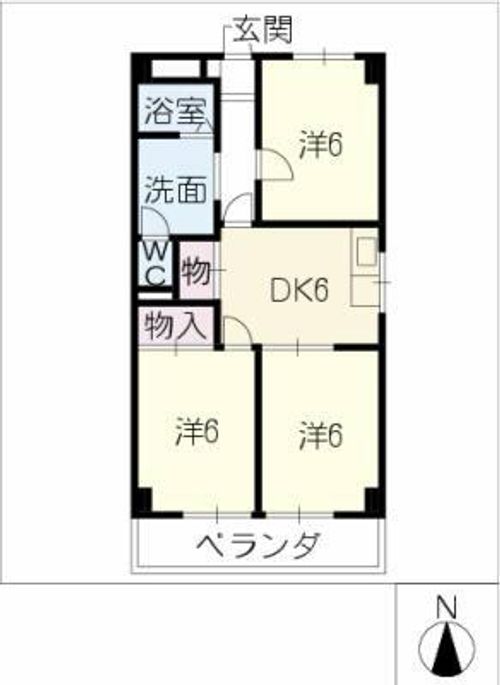 メゾン泰和の間取り