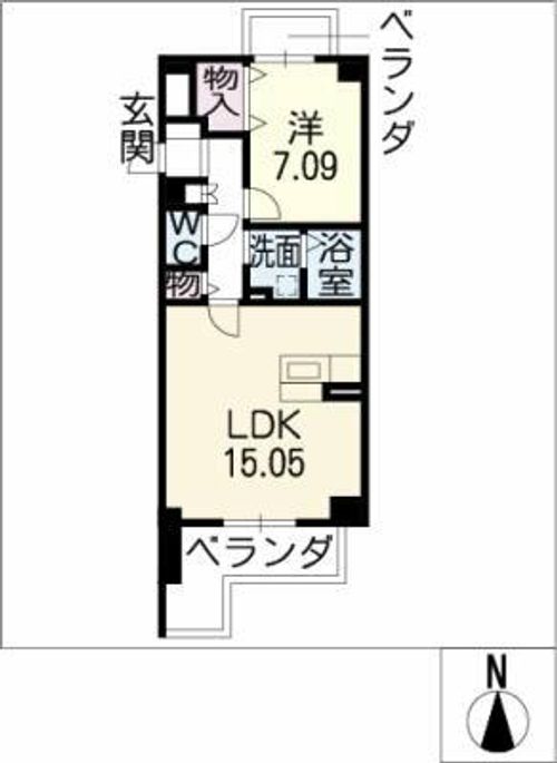 La.La.Moonの間取り