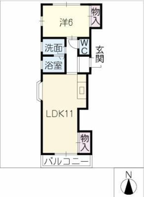 グランドール松ケ丘の間取り