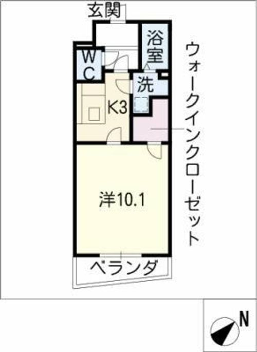 シャレ・アンジェロの間取り