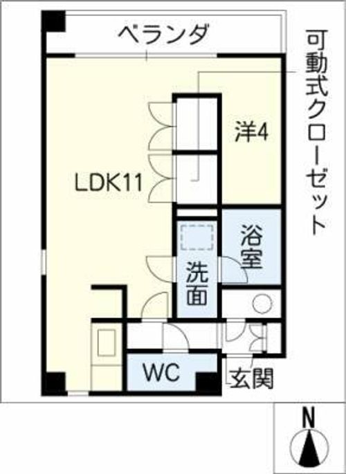 プレミア葵の間取り