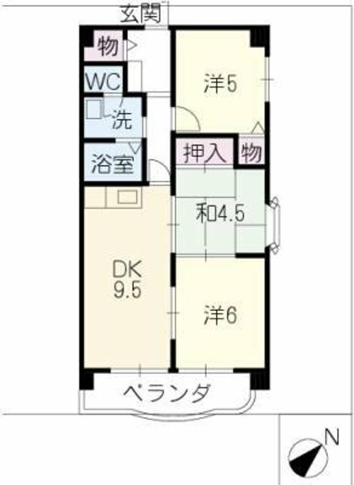 エミネンス江南の間取り